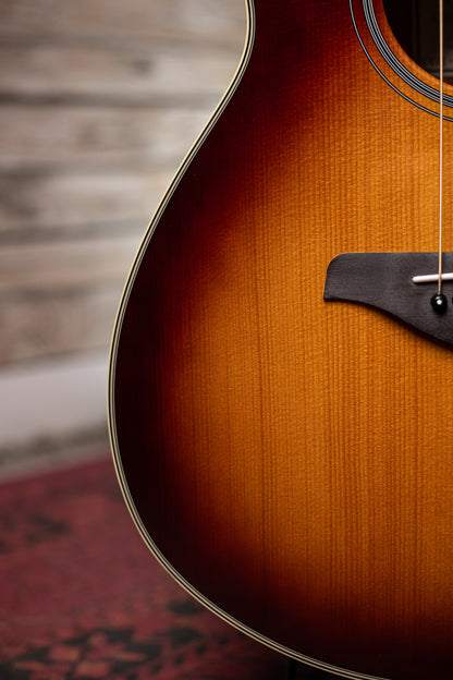 Yamaha FSC-TA TransAcoustic Concert Acoustic Guitar - Brown Sunburst