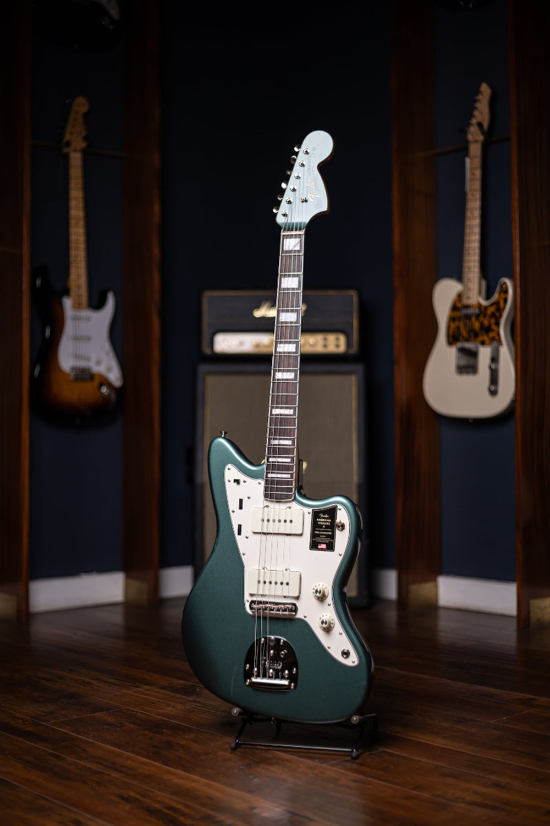 Fender American Vintage II 1966 Jazzmaster Electric Guitar - Sherwood Green Metallic