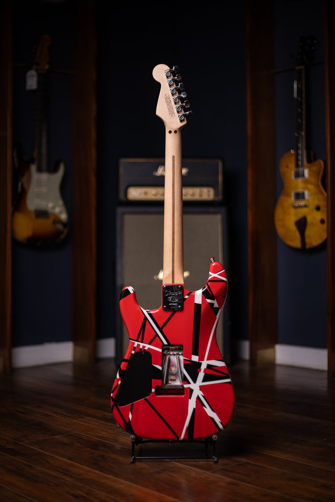 2007 Charvel EVH Striped Indianapolis - Red, Black, White