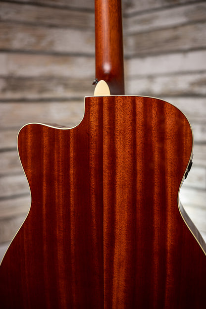 Yamaha FSC-TA TransAcoustic Concert Acoustic Guitar - Brown Sunburst