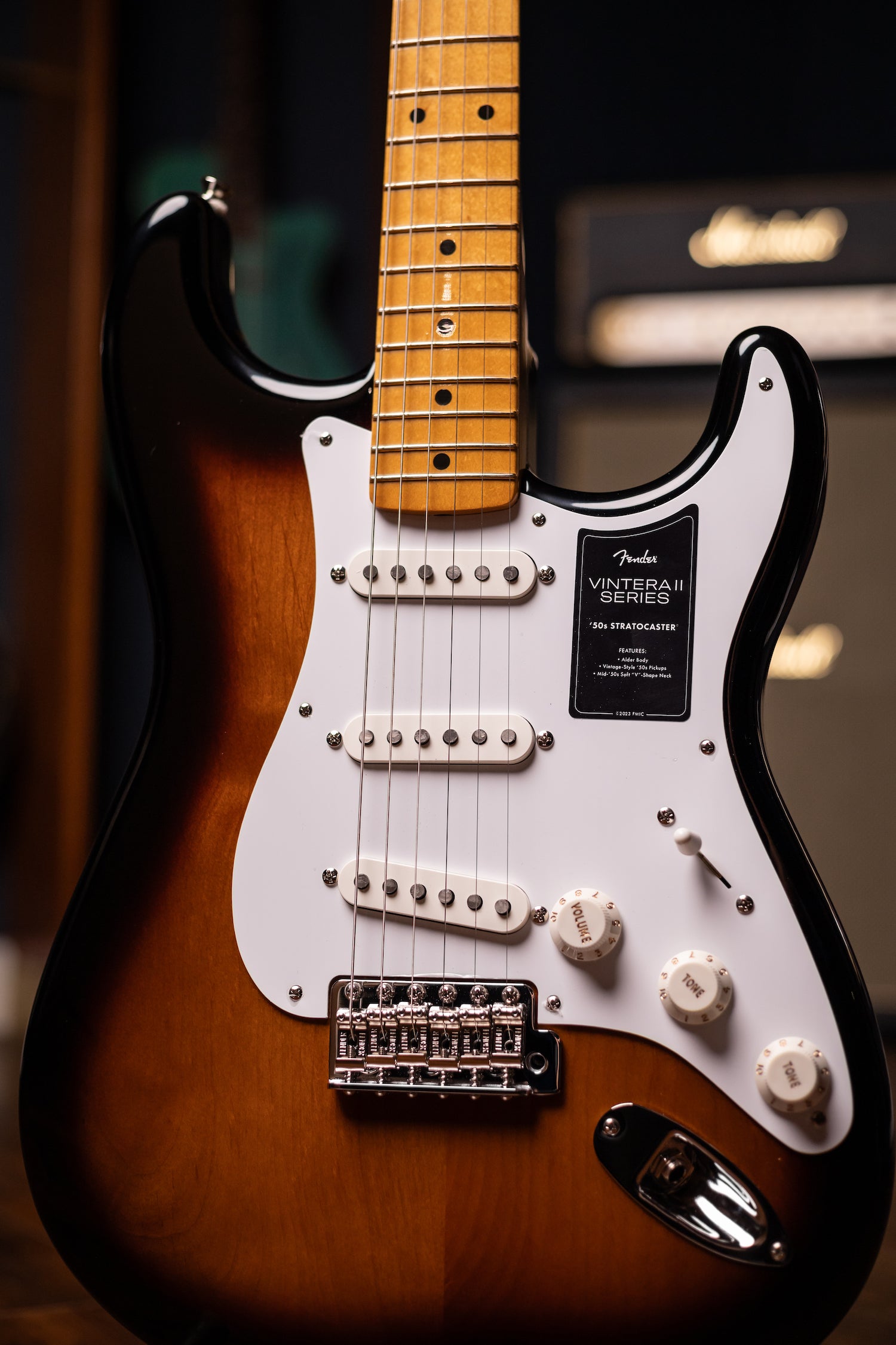 Fender Vintera II '50s Stratocaster Electric Guitar - 2-Tone Sunburst