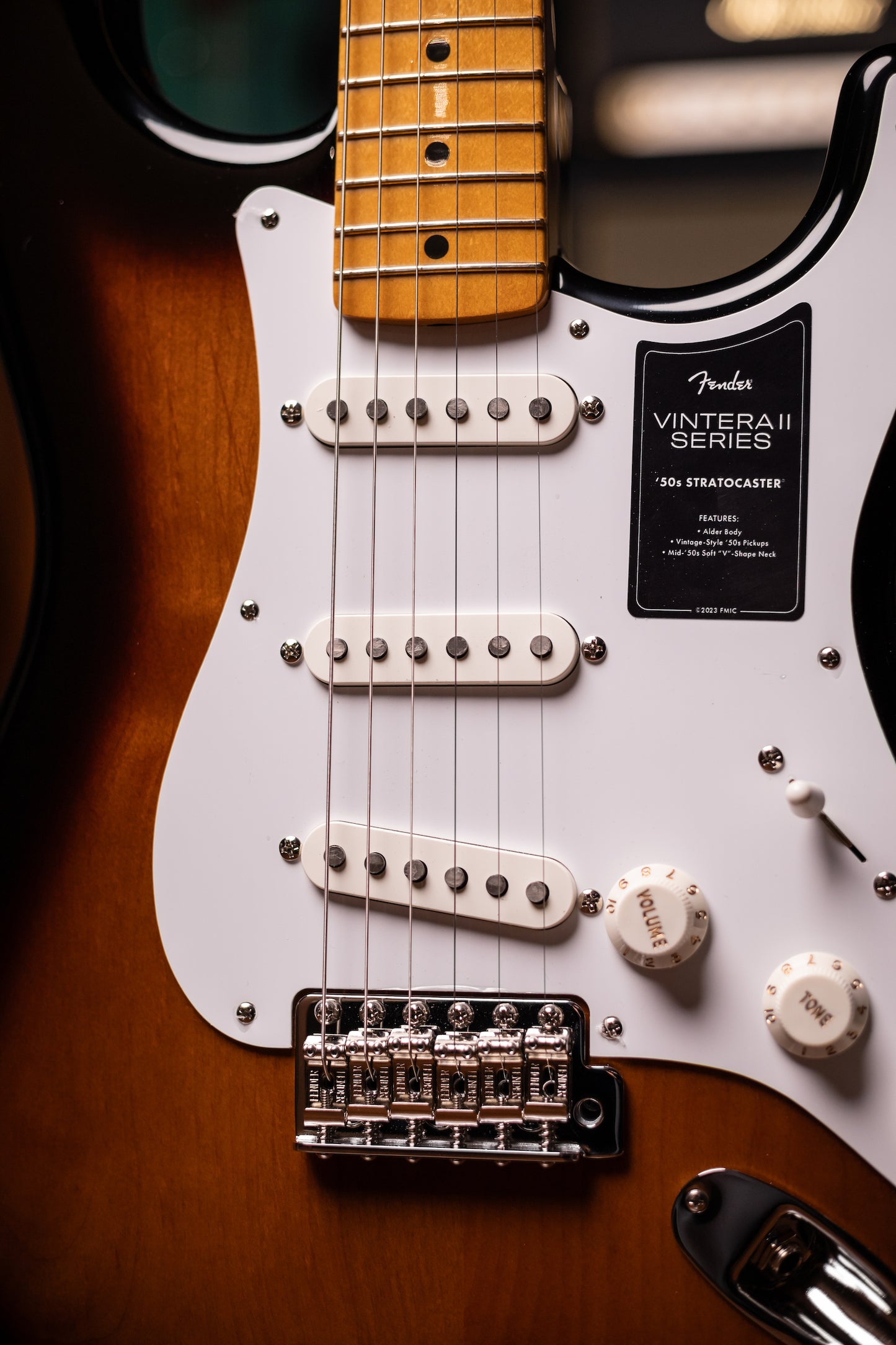 Fender Vintera II '50s Stratocaster Electric Guitar - 2-Tone Sunburst