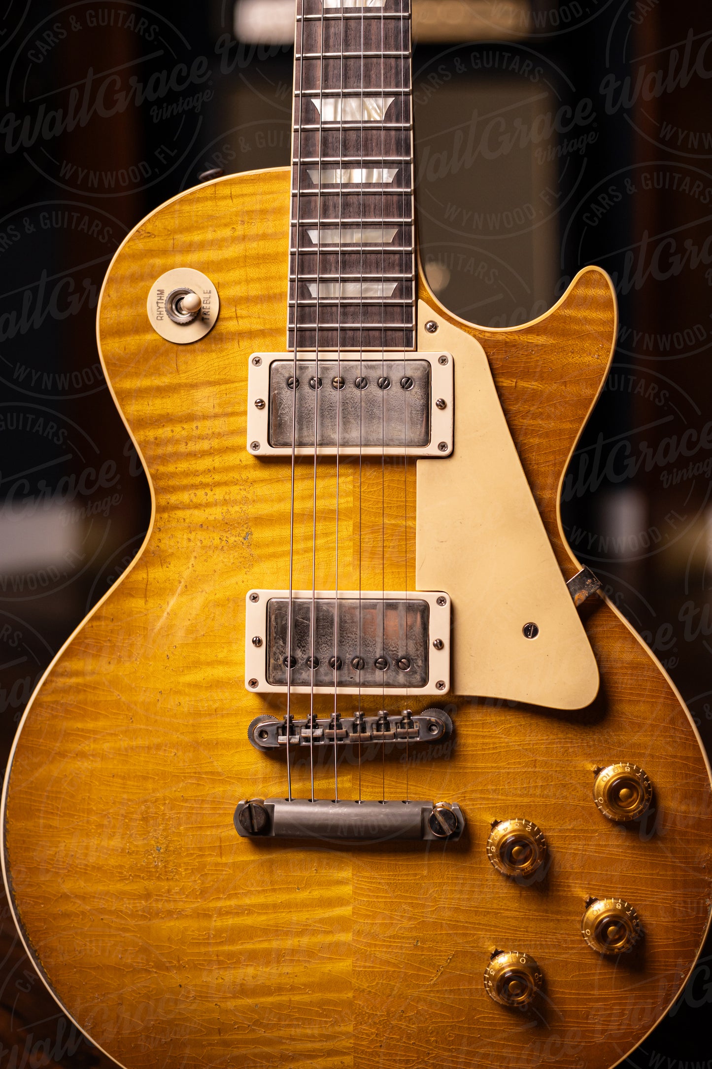 Gibson Custom Shop Murphy Lab 1959 Les Paul Standard Reissue Ultra Heavy Aged Electric Guitar - Lemon Burst