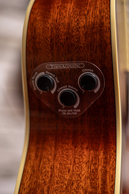 Yamaha FSC-TA TransAcoustic Concert Acoustic Guitar - Brown Sunburst