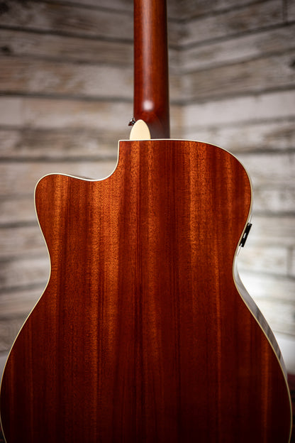 Yamaha FSC-TA TransAcoustic Concert Acoustic Guitar - Brown Sunburst
