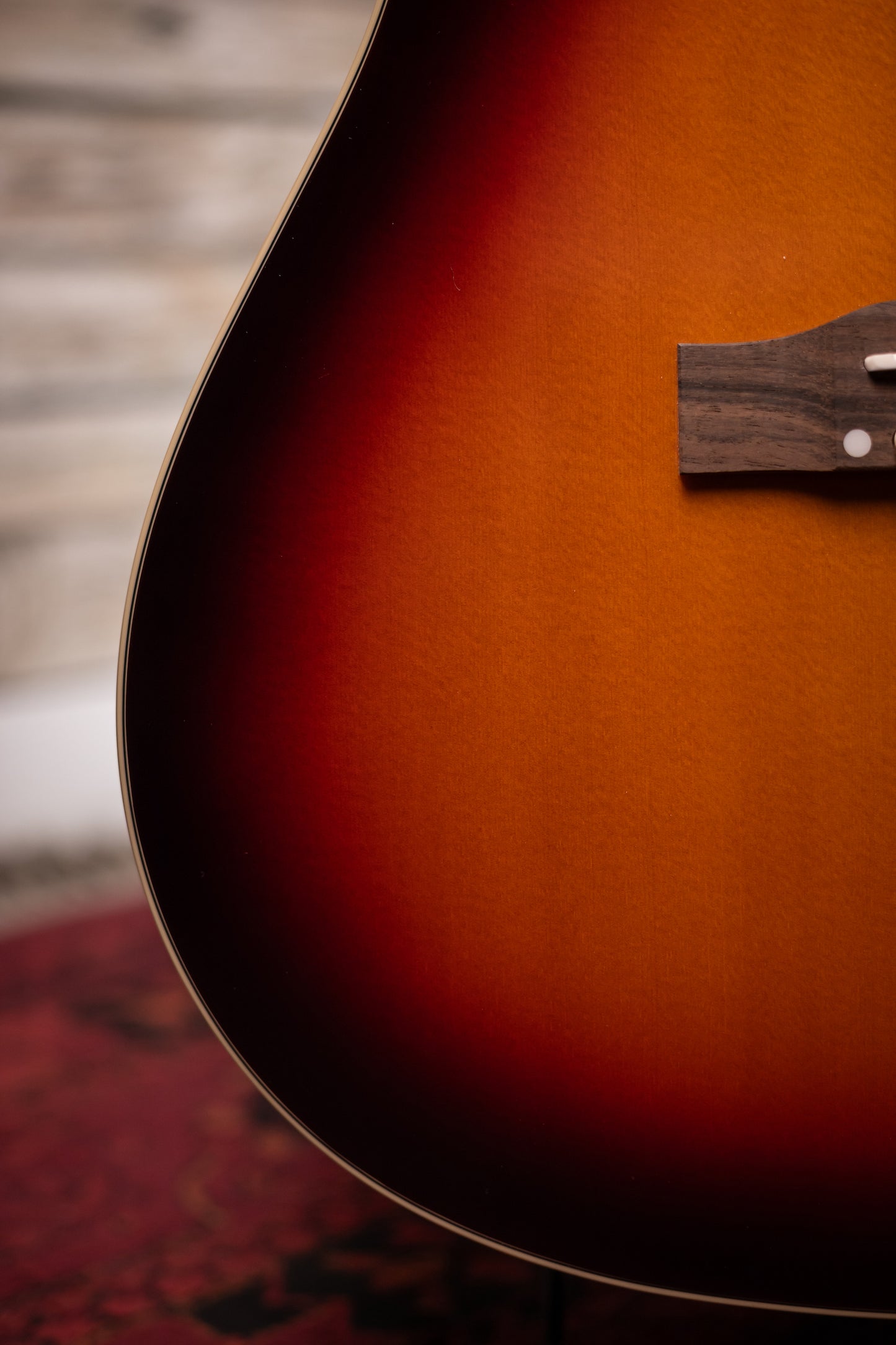 Epiphone Masterbilt Texan Acoustic-Electric Guitar - Faded Cherry Aged