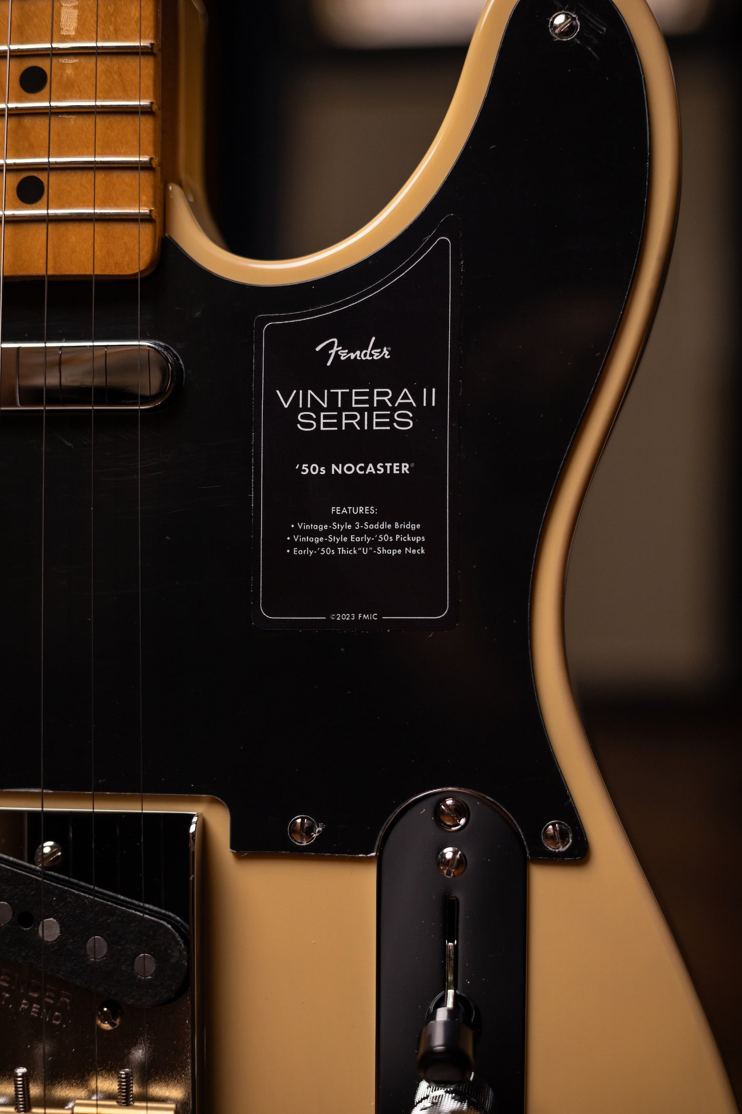 Fender Vintera II '50s Nocaster Electric Guitar - Blackguard Blonde
