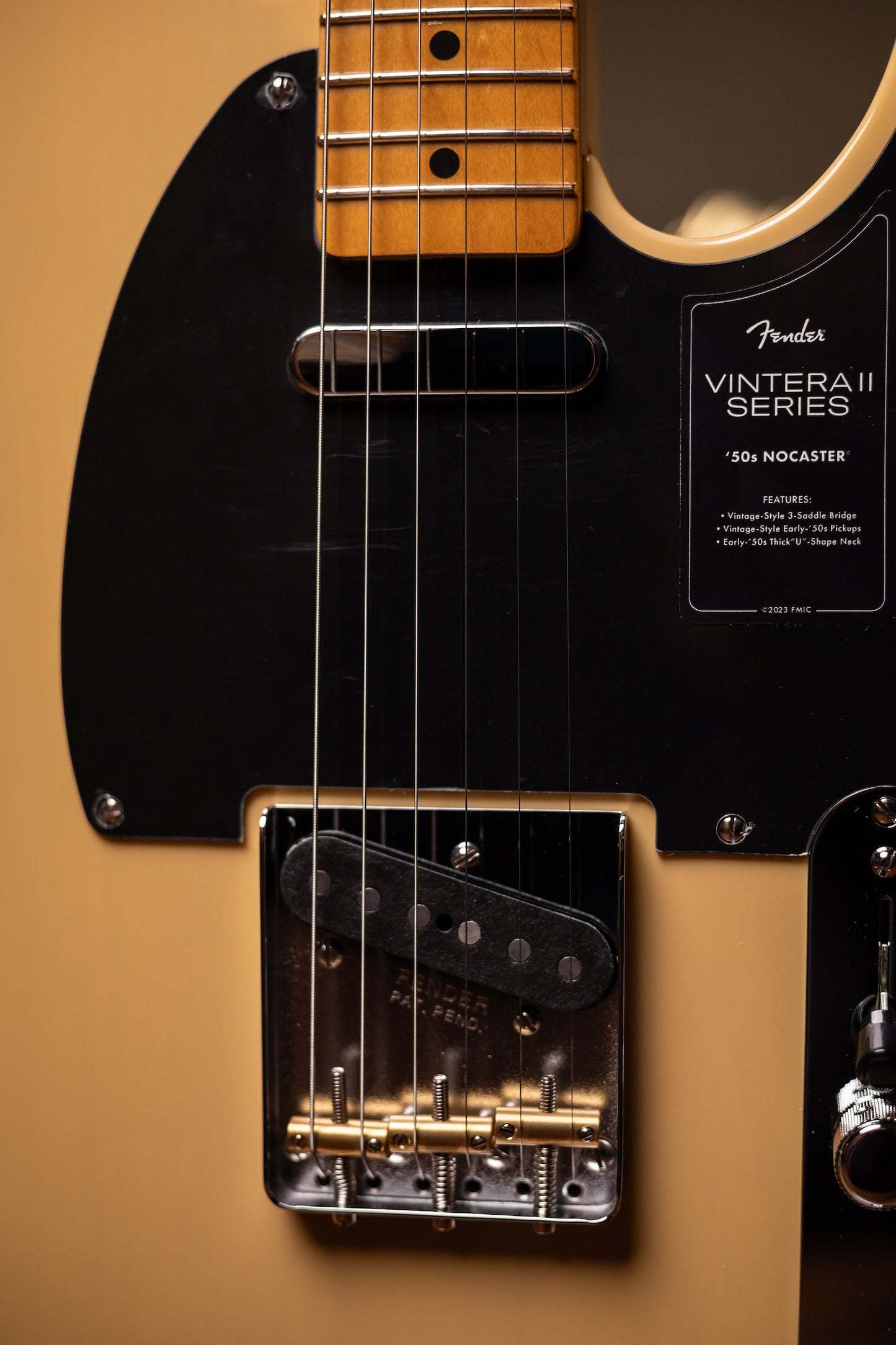 Fender Vintera II '50s Nocaster Electric Guitar - Blackguard Blonde