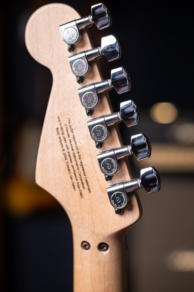 2007 EVH Striped Washington DC - White, Black