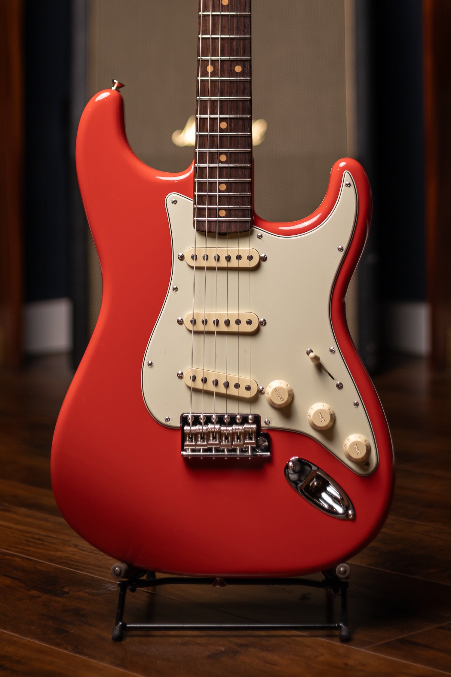 Fender Limited Edition American Vintage II 1961 Stratocaster Electric Guitar - Fiesta Red