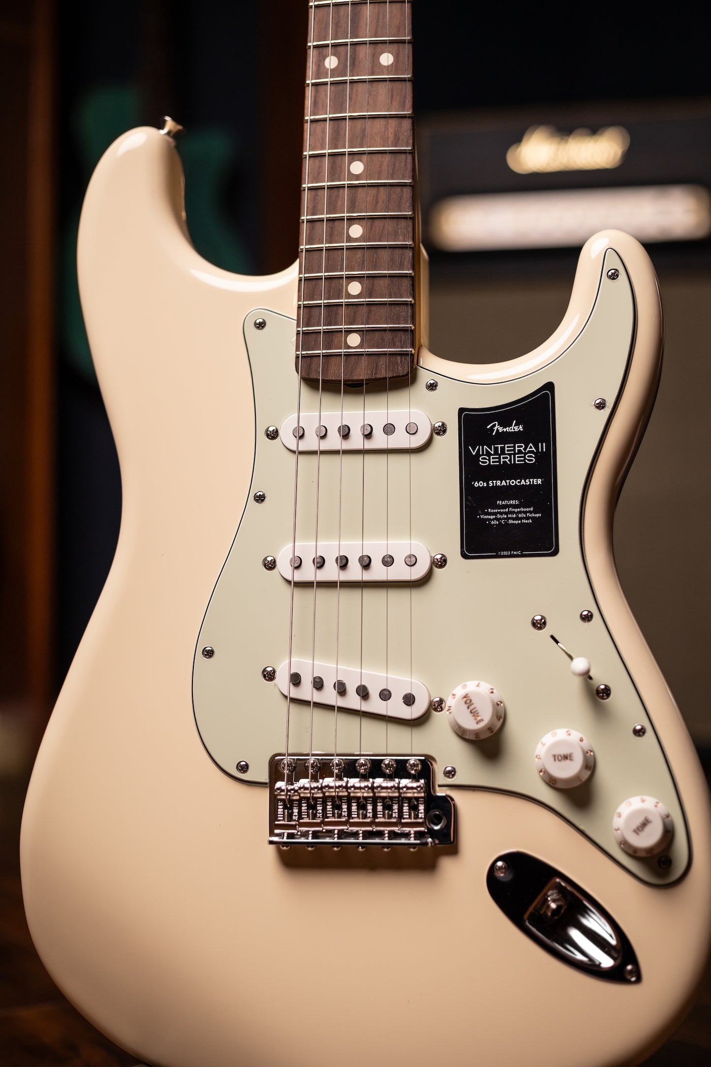 Fender Vintera II '60s Stratocaster Electric Guitar - Olympic White