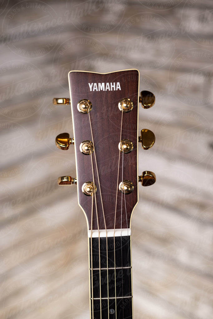 Yamaha LS-TA TransAcoustic Acoustic-Electric Dreadnought Guitar - Vintage Tint