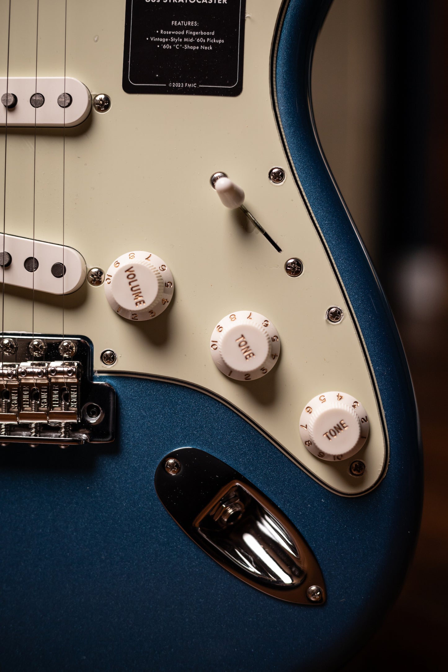 Fender Vintera II '60s Stratocaster Electric Guitar - Lake Placid Blue