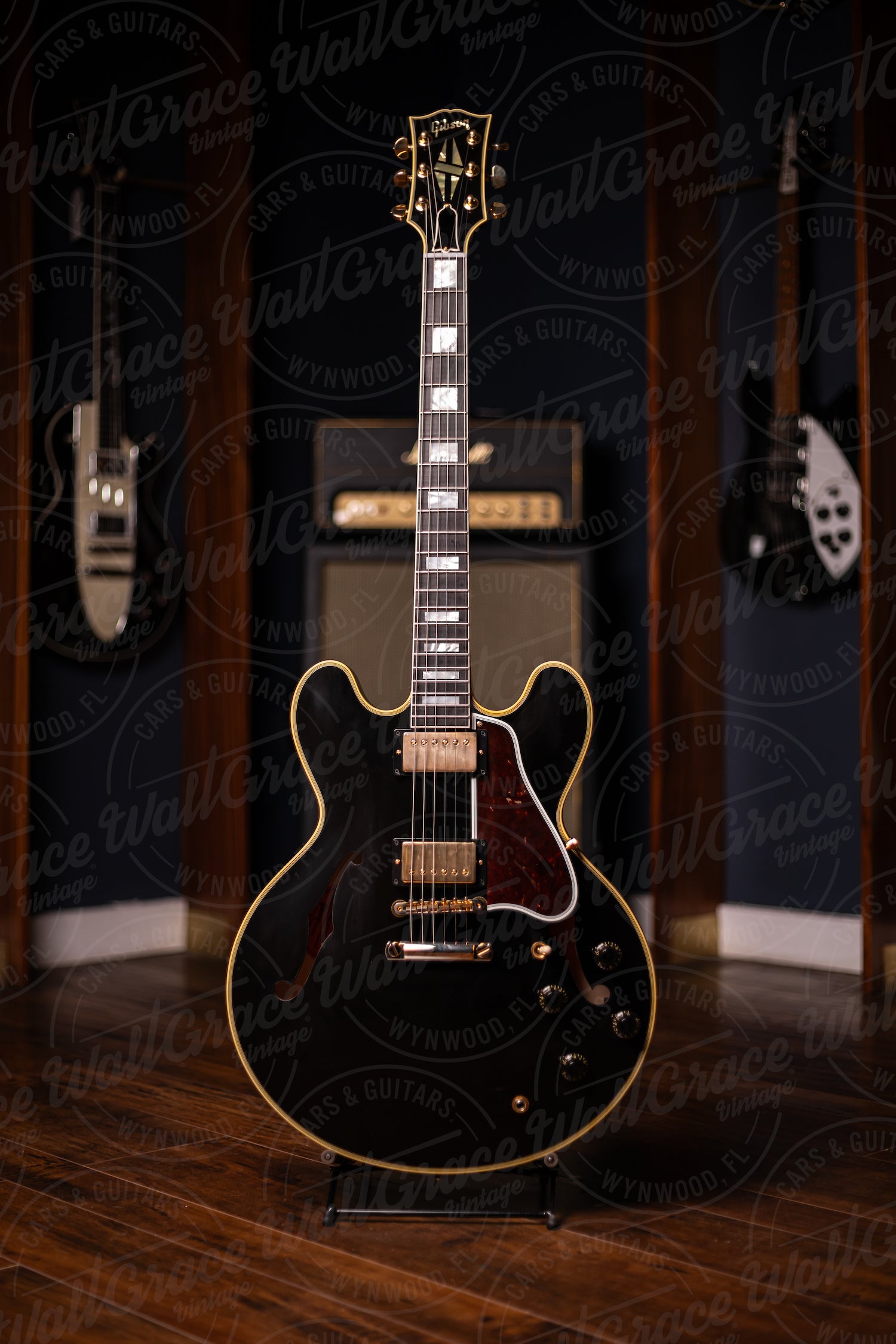 Gibson Custom Shop 1959 ES-355 Reissue Stop Bar VOS Electric Guitar - Ebony