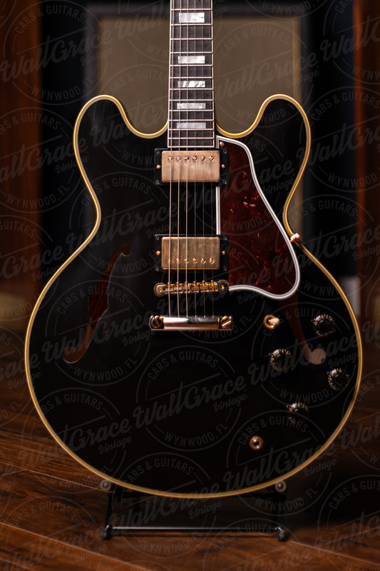 Gibson Custom Shop 1959 ES-355 Reissue Stop Bar VOS Electric Guitar - Ebony