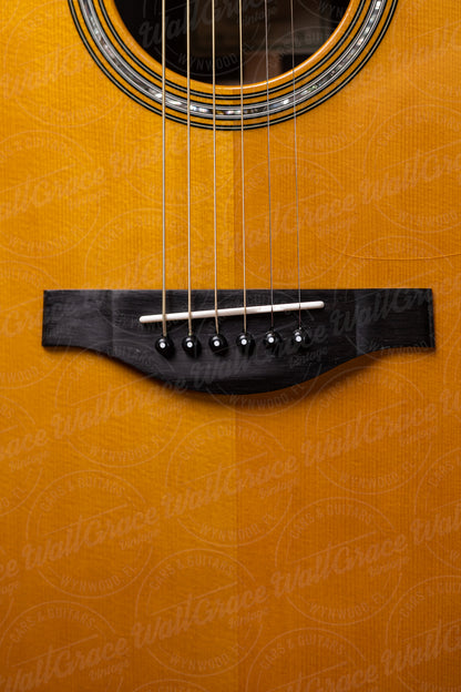 Yamaha LS-TA TransAcoustic Acoustic-Electric Dreadnought Guitar - Vintage Tint