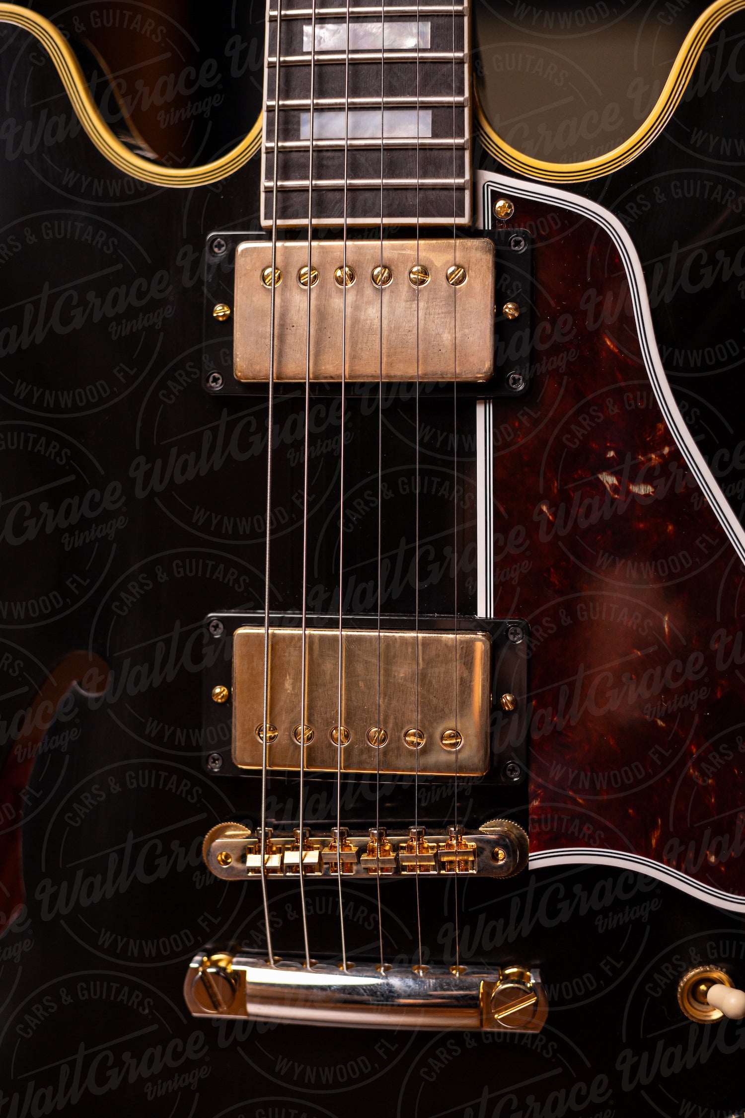 Gibson Custom Shop 1959 ES-355 Reissue Stop Bar VOS Electric Guitar - Ebony