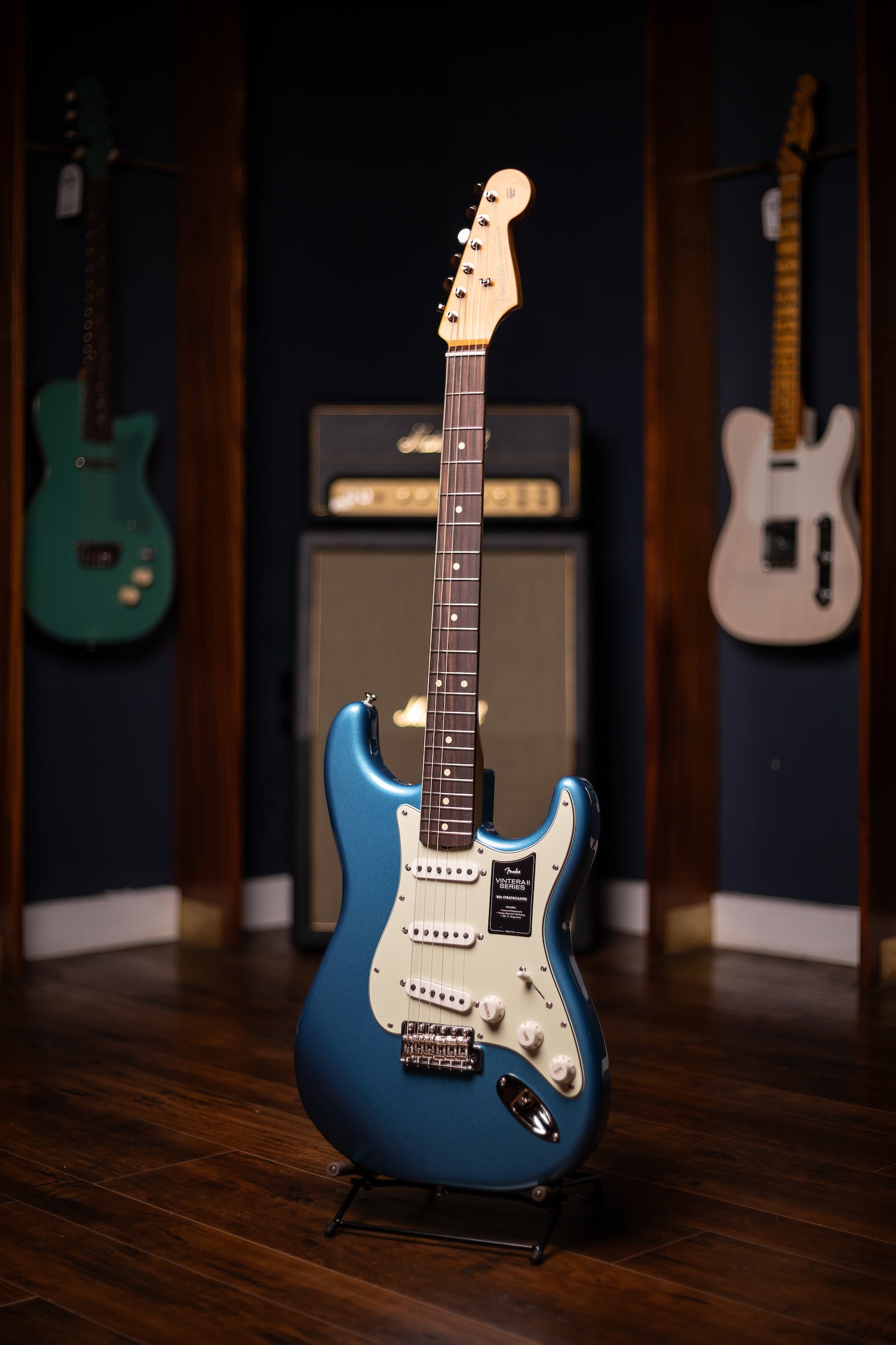 Fender Vintera II '60s Stratocaster Electric Guitar - Lake Placid Blue