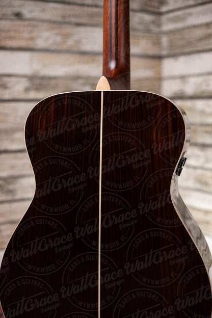 Yamaha LS-TA TransAcoustic Acoustic-Electric Dreadnought Guitar - Vintage Tint