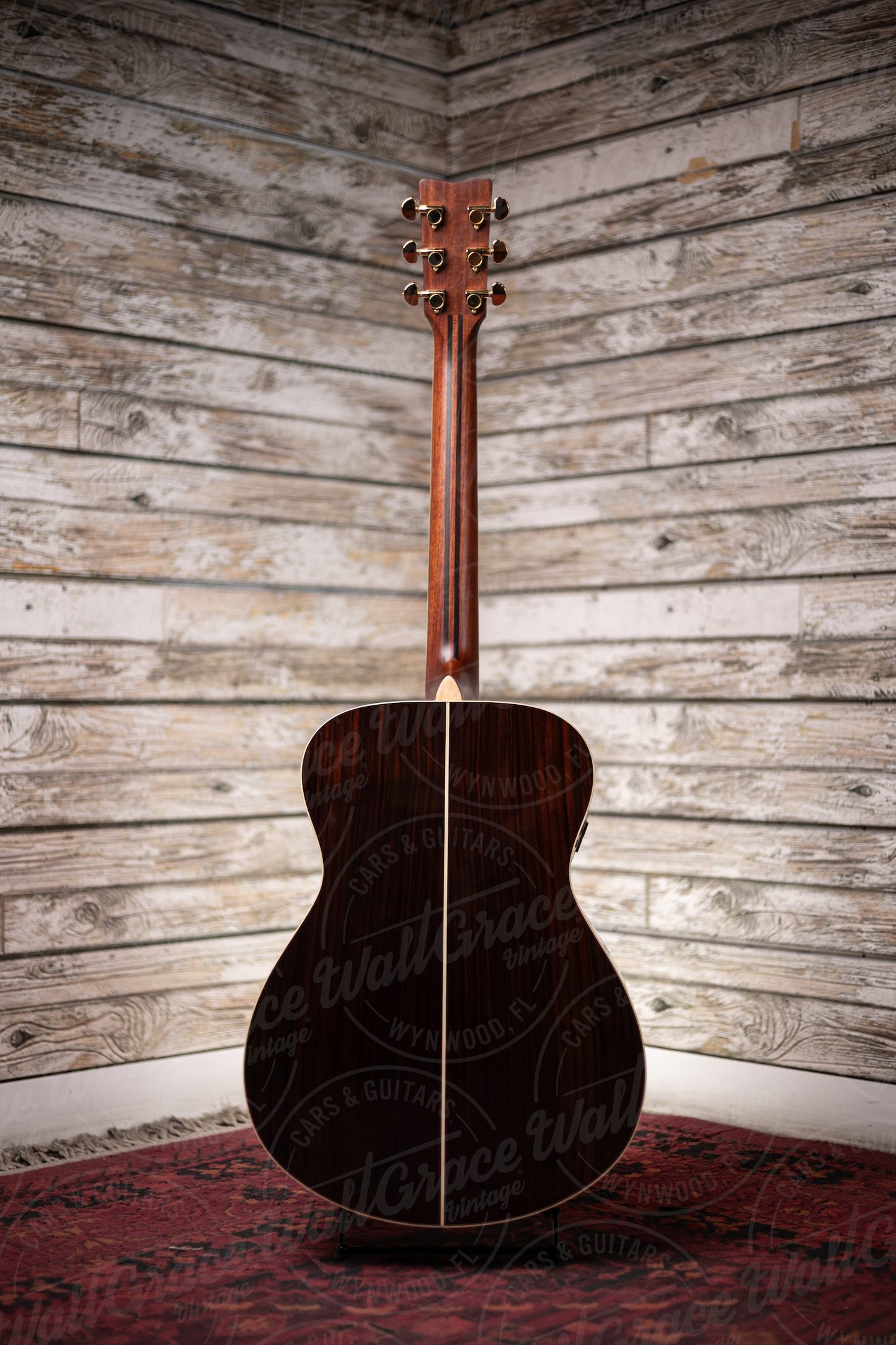 Yamaha LS-TA TransAcoustic Acoustic-Electric Dreadnought Guitar - Vintage Tint