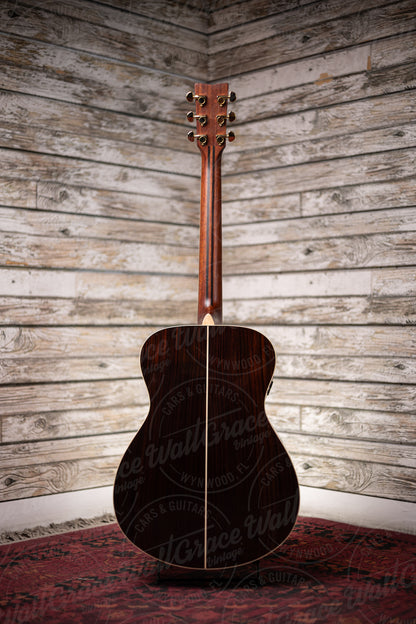 Yamaha LS-TA TransAcoustic Acoustic-Electric Dreadnought Guitar - Vintage Tint