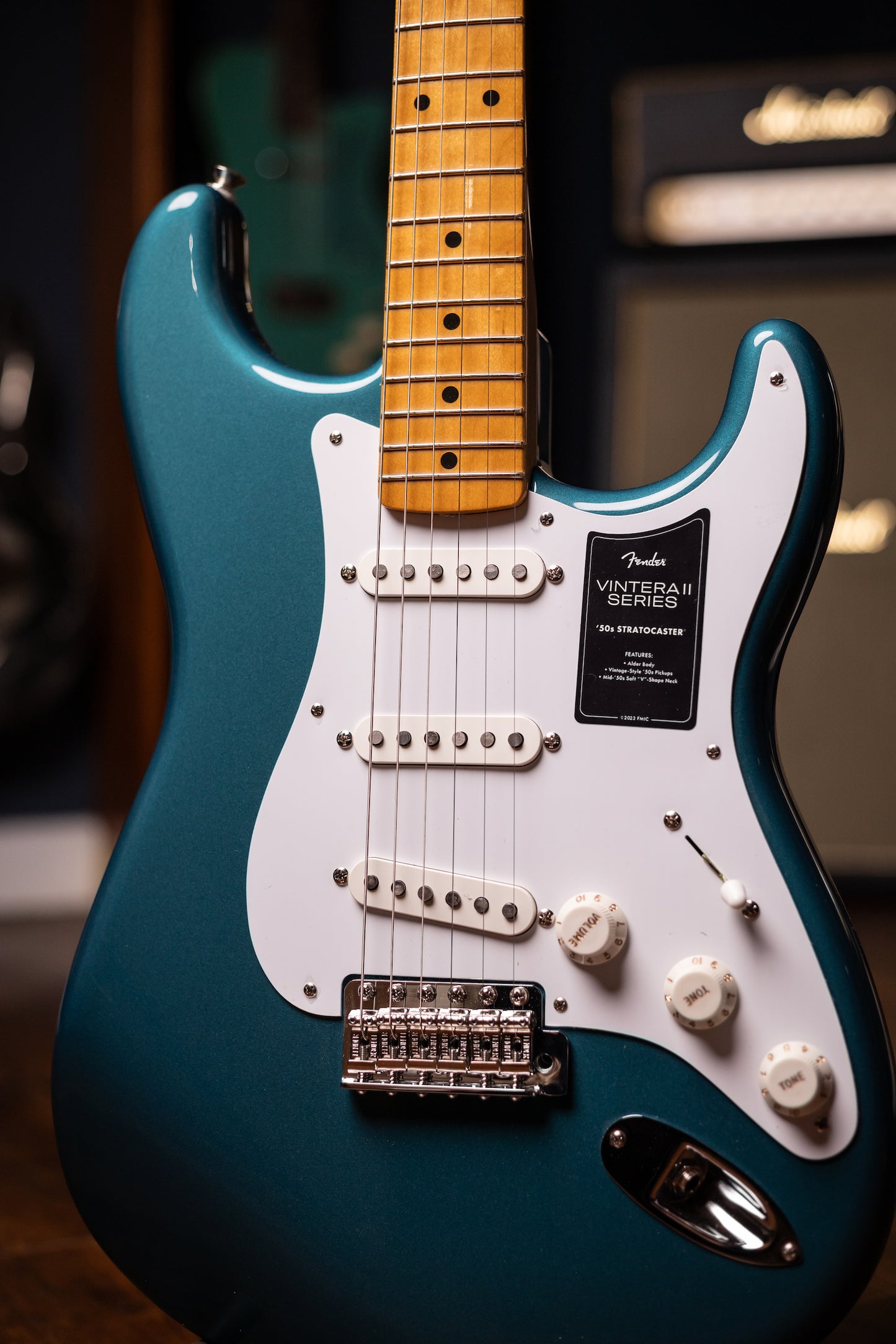 Fender Vintera II '50s Stratocaster Electric Guitar - Ocean Turquoise