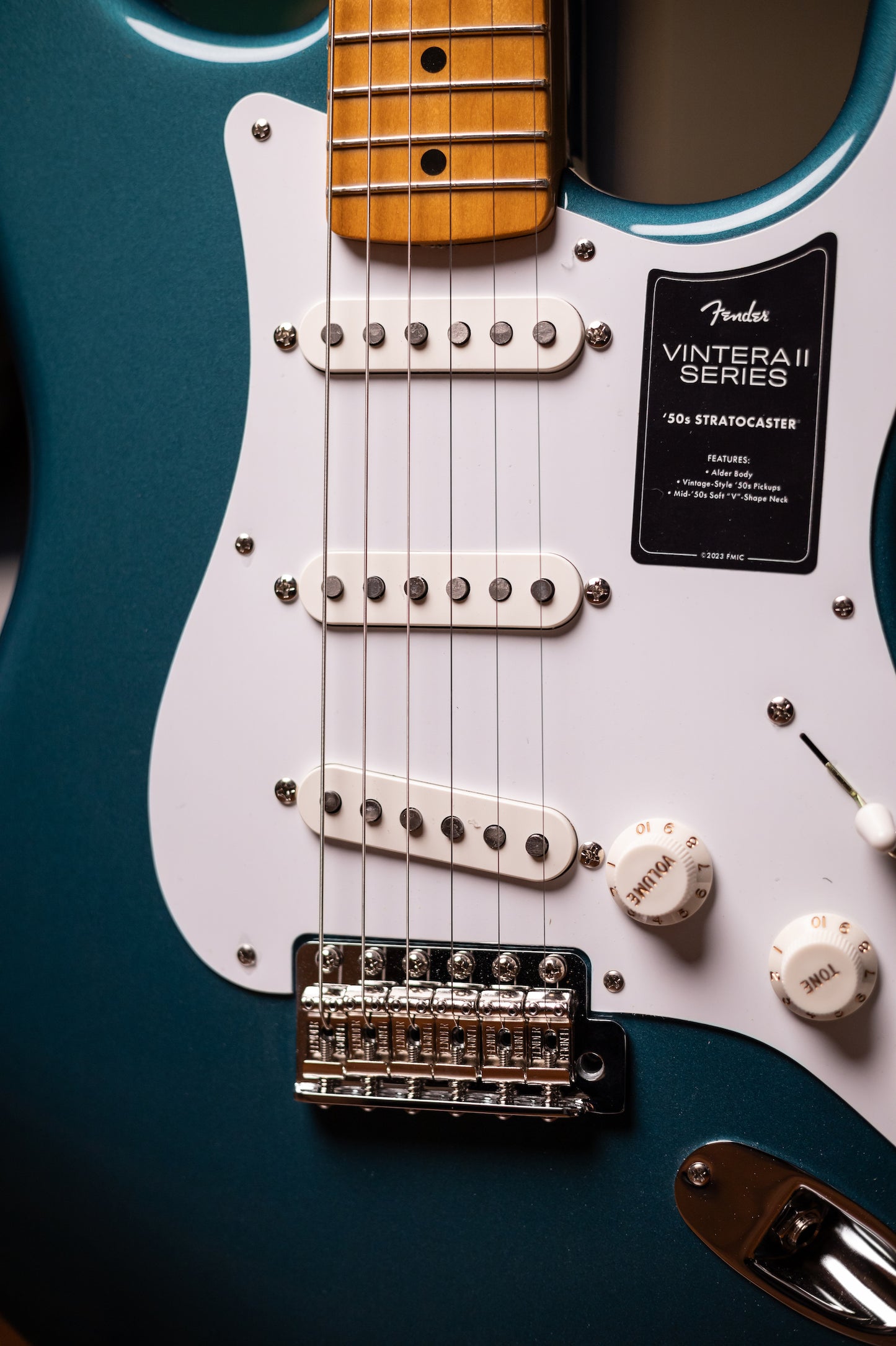 Fender Vintera II '50s Stratocaster Electric Guitar - Ocean Turquoise