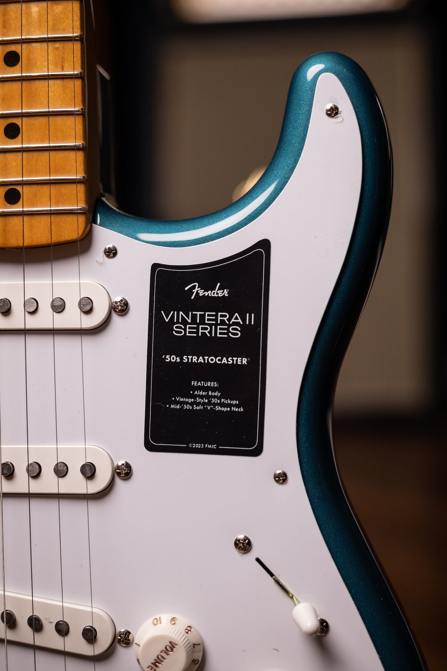Fender Vintera II '50s Stratocaster Electric Guitar - Ocean Turquoise