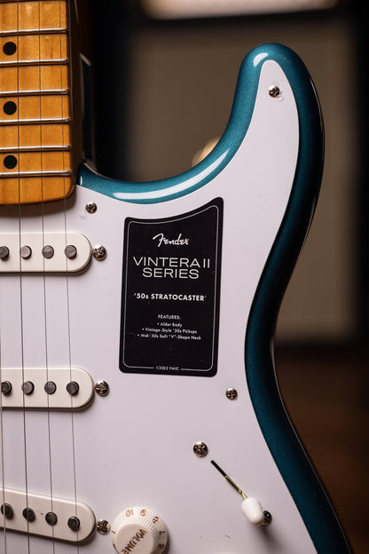 Fender Vintera II '50s Stratocaster Electric Guitar - Ocean Turquoise