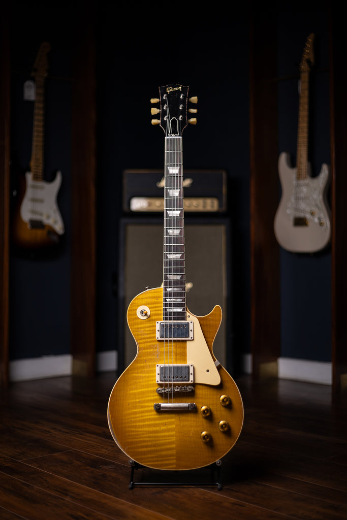 Gibson Custom Shop Murphy Lab 1959 Les Paul Standard Reissue Ultra Heavy Aged Electric Guitar - Lemon Burst