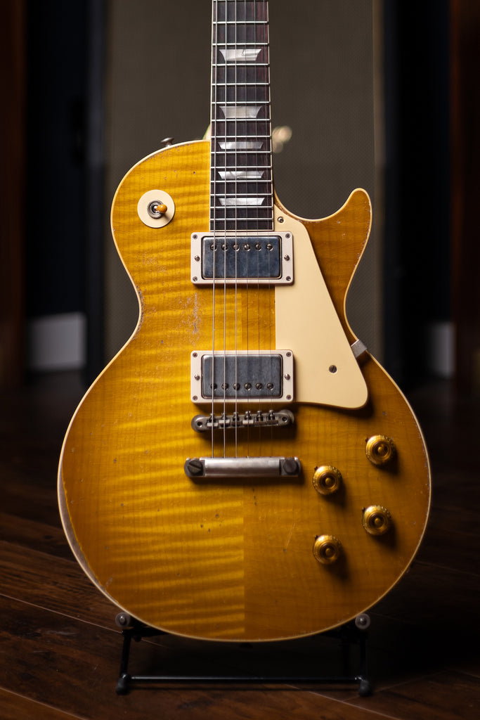 Gibson Custom Shop Murphy Lab 1959 Les Paul Standard Reissue Ultra Heavy Aged Electric Guitar - Lemon Burst