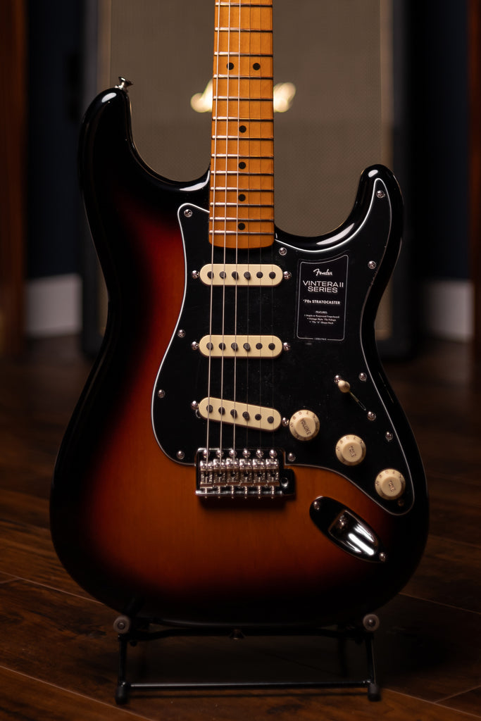 Fender Vintera II '70s Stratocaster Electric Guitar - 3-Tone Sunburst