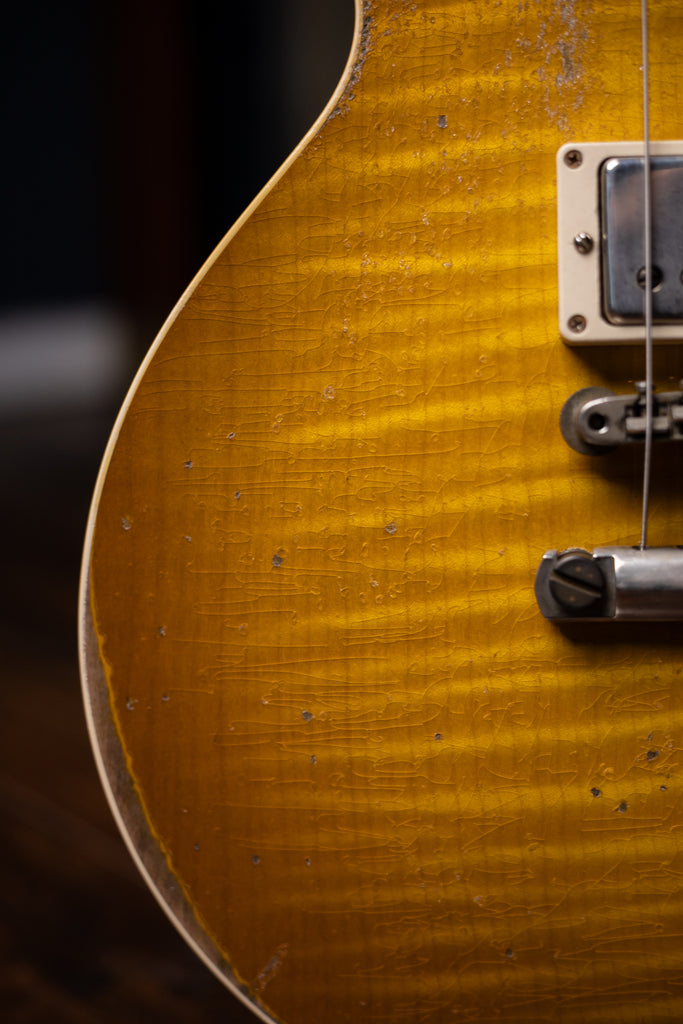 Gibson Custom Shop Murphy Lab 1959 Les Paul Standard Reissue Ultra Heavy Aged Electric Guitar - Lemon Burst