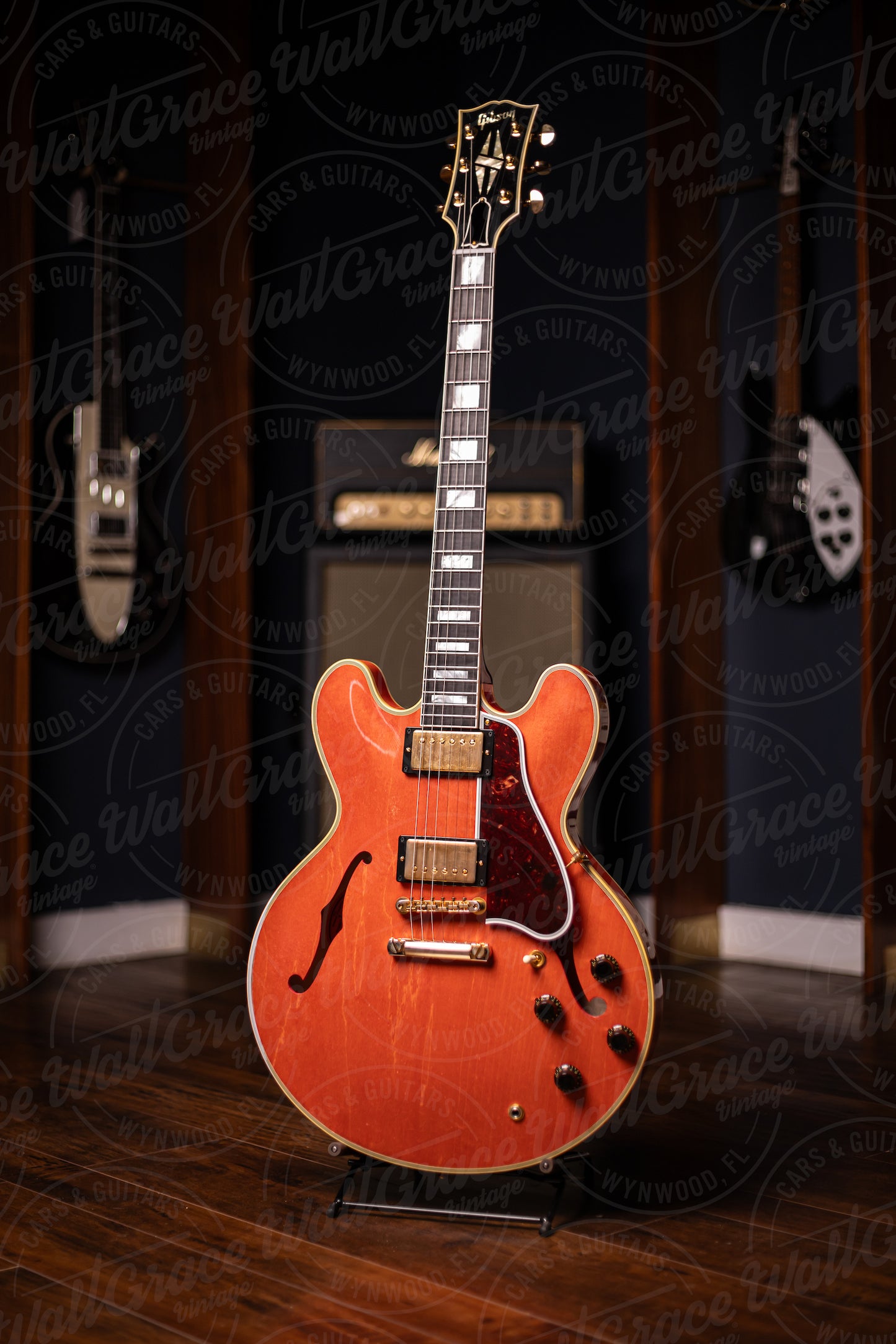 Gibson Custom Shop 1959 ES-355 Reissue Stop Bar Murphy Lab Light Aged Electric Guitar - Watermelon Red