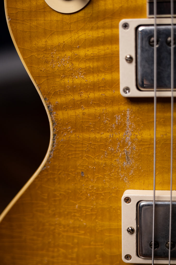 Gibson Custom Shop Murphy Lab 1959 Les Paul Standard Reissue Ultra Heavy Aged Electric Guitar - Lemon Burst