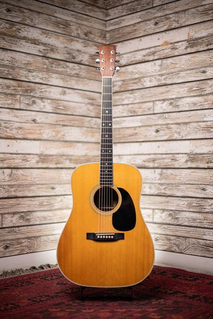 1969 Martin D-35 Brazilian Rosewood Fretboard Acoustic Guitar - Natural