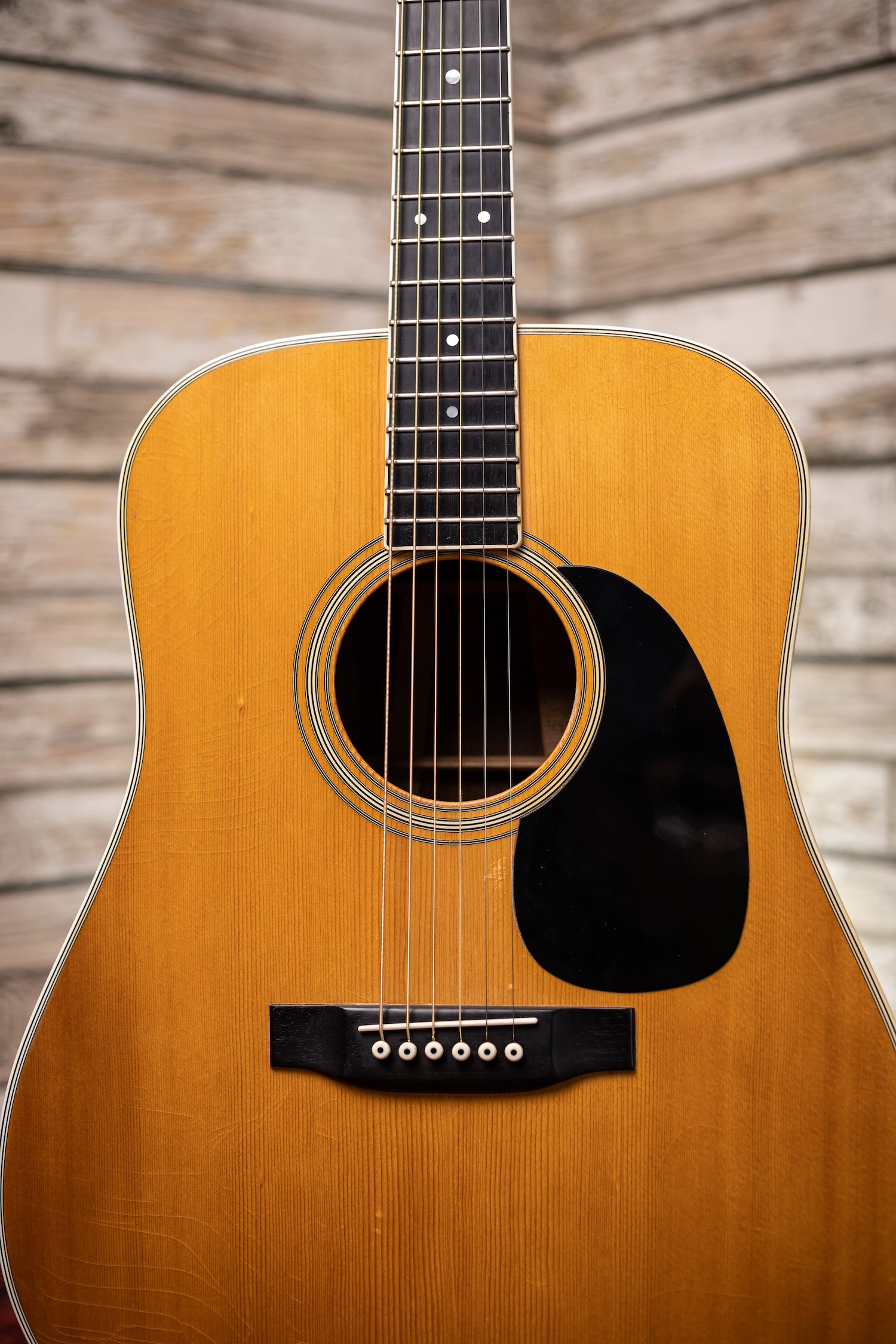 1969 Martin D-35 Brazilian Rosewood Fretboard Acoustic Guitar - Natural