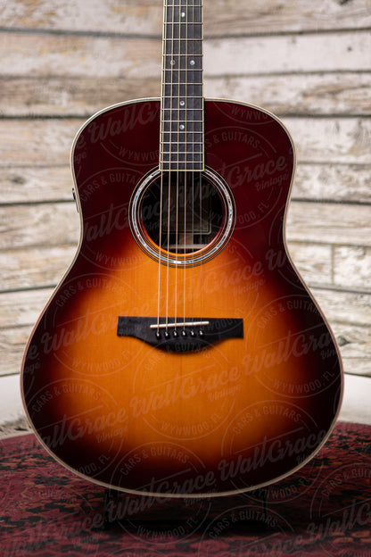 Yamaha LL-TA TransAcoustic Acoustic-Electric Dreadnought Guitar - Brown Sunburst