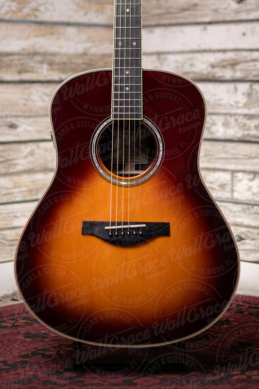 Yamaha LL-TA TransAcoustic Acoustic-Electric Dreadnought Guitar - Brown Sunburst