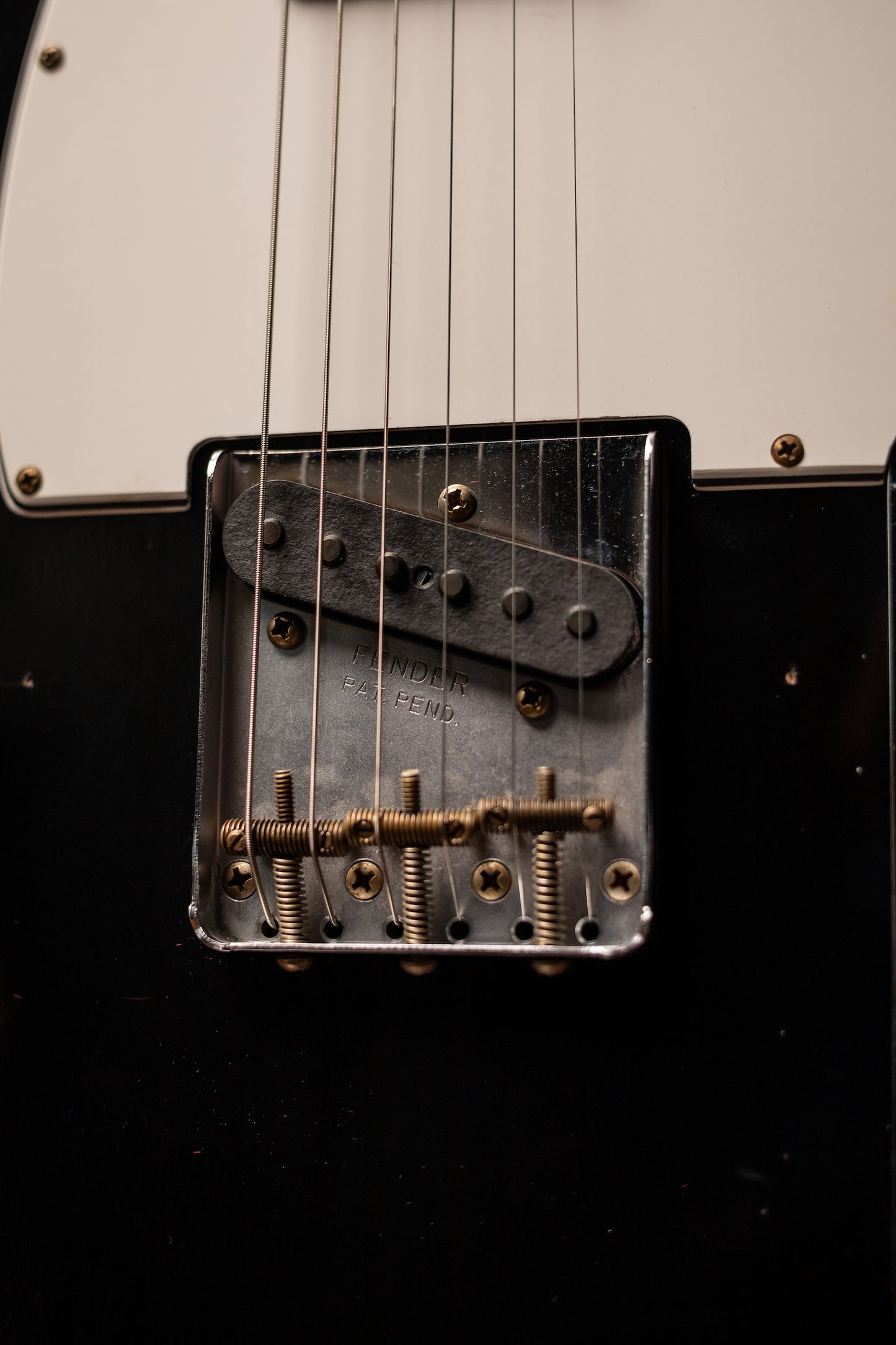 Fender Custom Shop 1960 Telecaster Custom Electric Guitar - Heavy Relic Aged Black