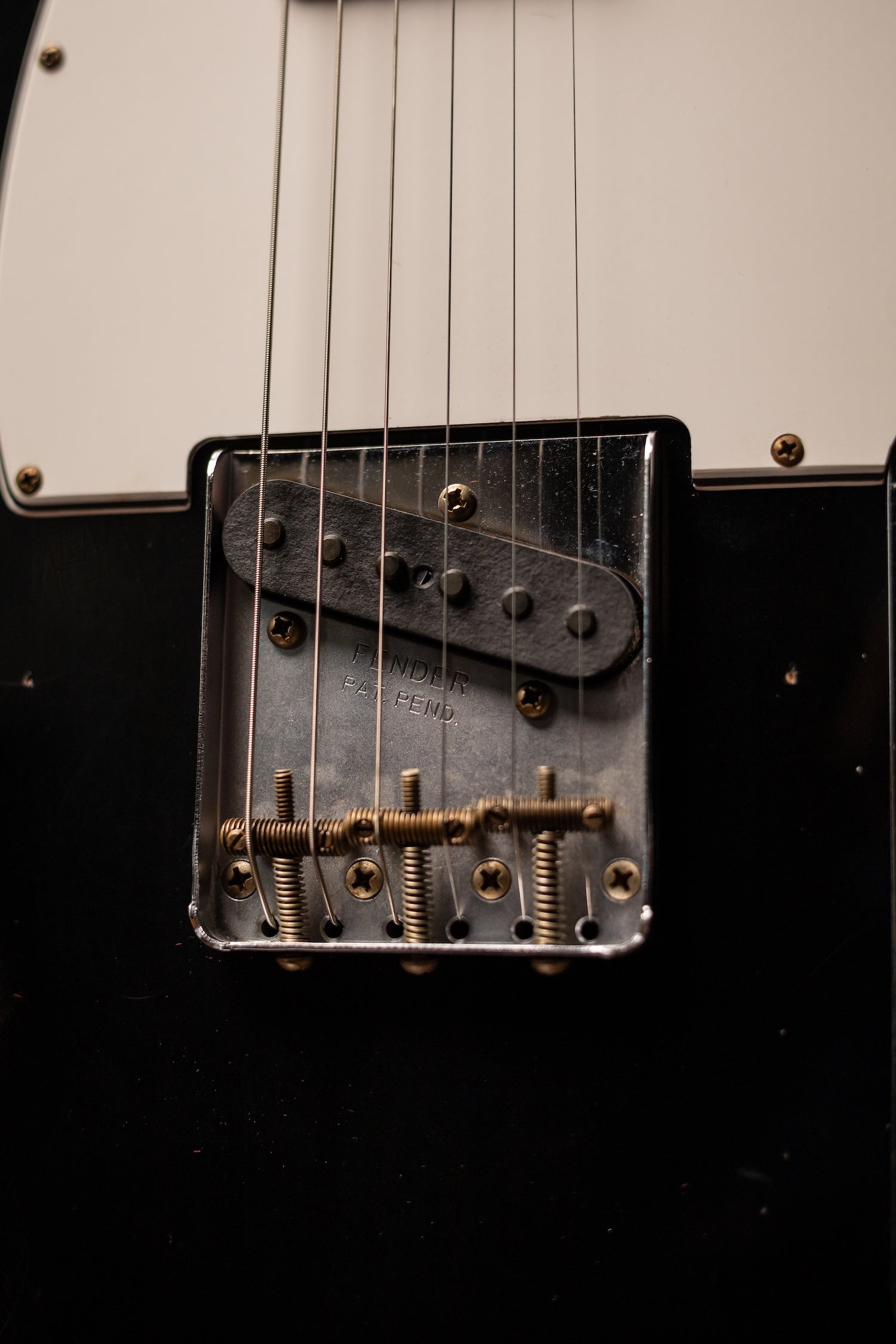 Fender Custom Shop 1960 Telecaster Custom Electric Guitar - Heavy Relic Aged Black