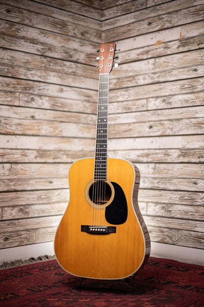 1969 Martin D-35 Brazilian Rosewood Fretboard Acoustic Guitar - Natural
