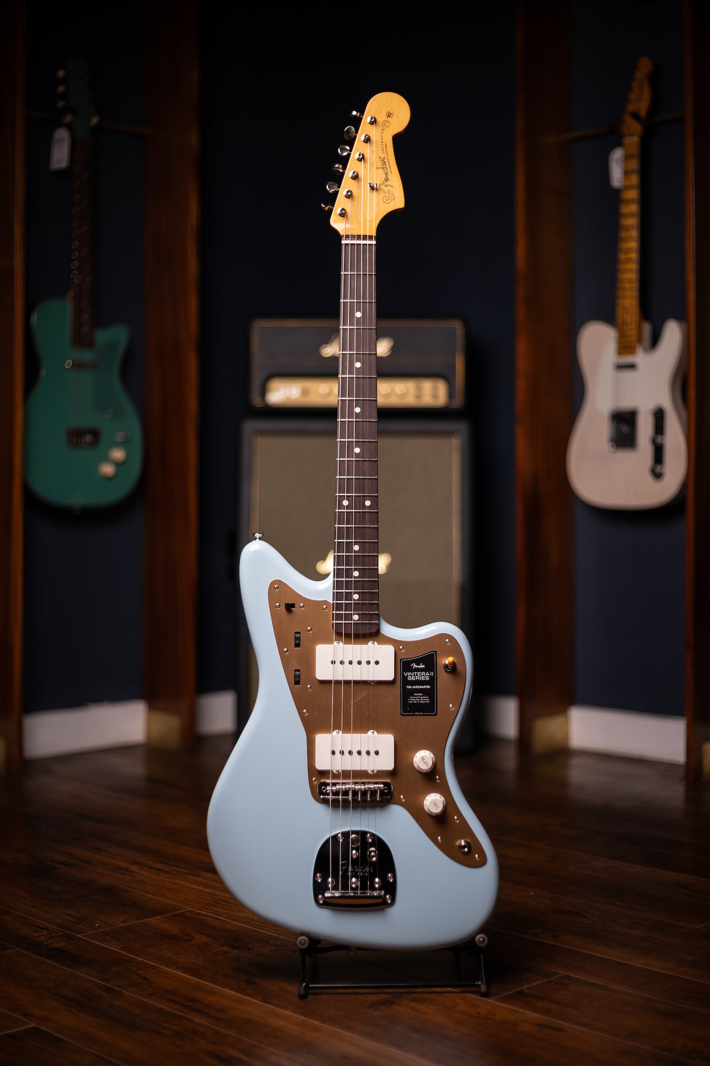 Fender Vintera II '50s Jazzmaster Electric Guitar - Sonic Blue