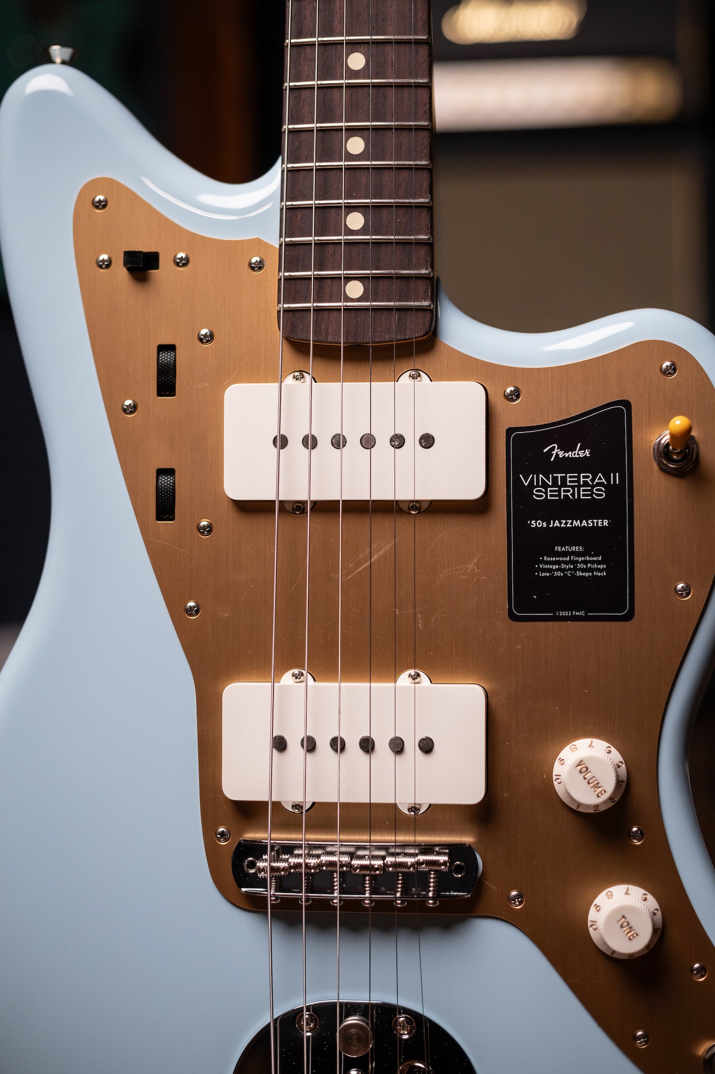 Fender Vintera II '50s Jazzmaster Electric Guitar - Sonic Blue
