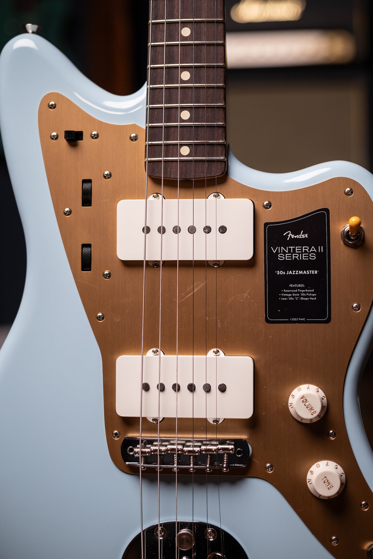 Fender Vintera II '50s Jazzmaster Electric Guitar - Sonic Blue