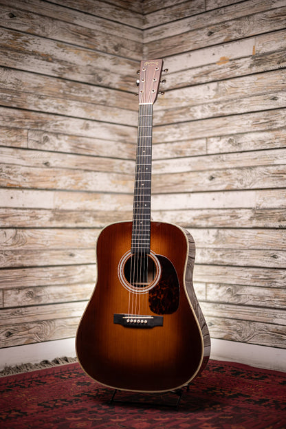 2009 Martin Custom HD-28V Custom Adirondack Acoustic Guitar - 1933 Amber Tone