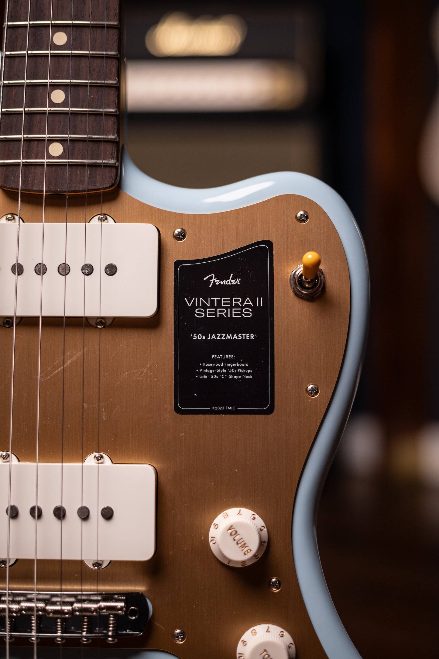 Fender Vintera II '50s Jazzmaster Electric Guitar - Sonic Blue