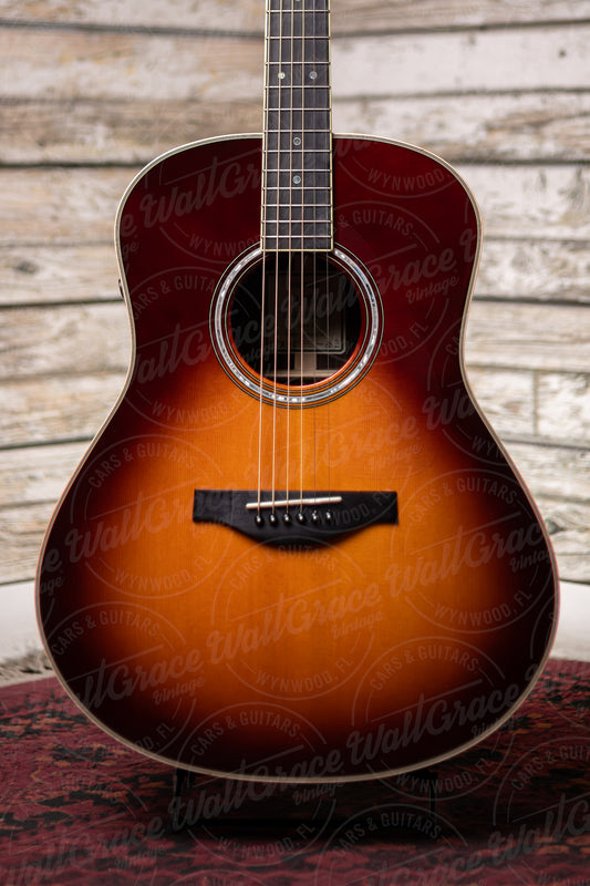 Yamaha LL-TA TransAcoustic Acoustic-Electric Dreadnought Guitar - Brown Sunburst