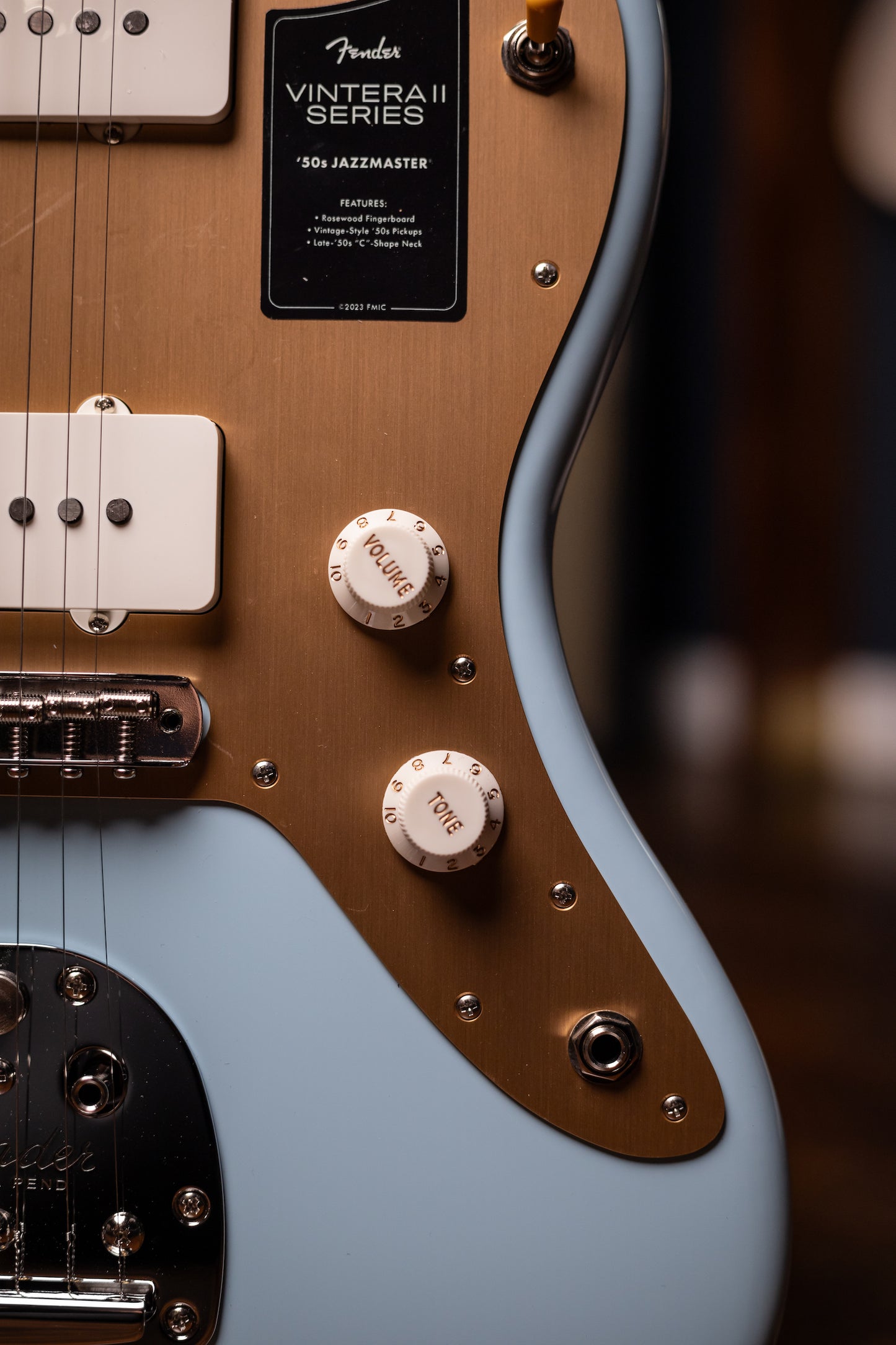 Fender Vintera II '50s Jazzmaster Electric Guitar - Sonic Blue