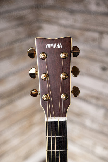 Yamaha LL-TA TransAcoustic Acoustic-Electric Dreadnought Guitar - Brown Sunburst